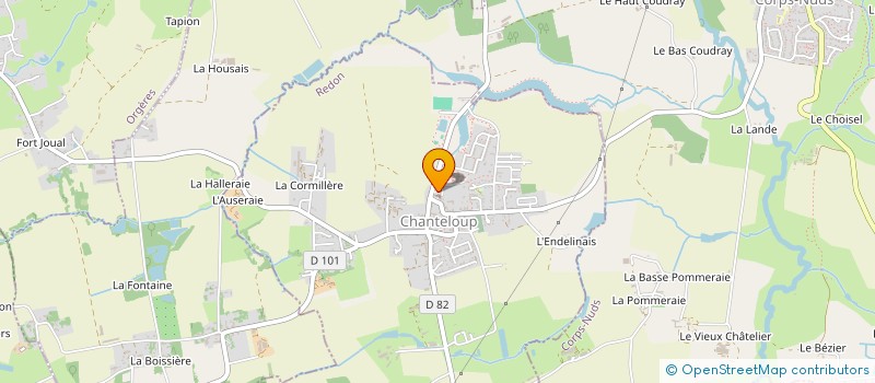 localisation de l'entreprise AMIS DE LA CULTURE ET DES LOISIRS  PIRE-CHANCE