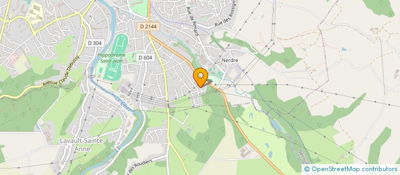 localisation de l'entreprise AMIS DE LA FONDATION POUR LA MEMOIRE DE LA DEPORTATION à MONTLUCON