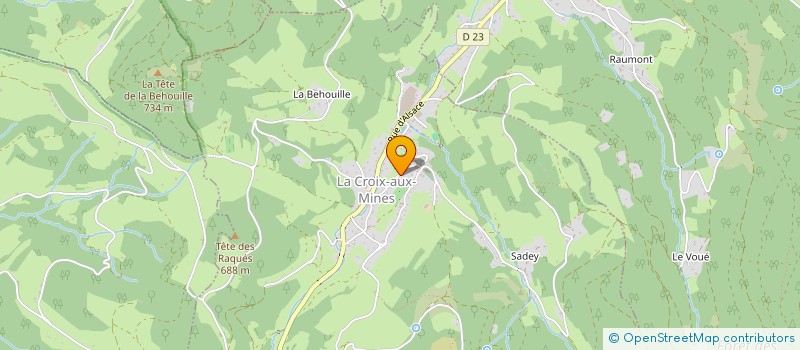 localisation de l'entreprise AMIS DE LA MISSION POPULAIRE FRANCAISE  BERTRIMOUTIER