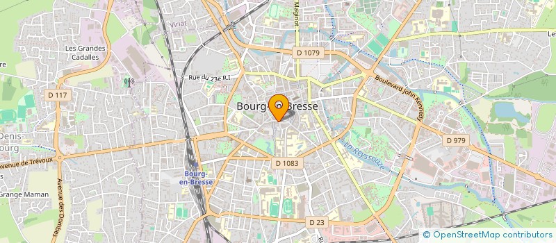 localisation de l'entreprise AMIS DE LA MUSIQUE DE L'AIN à BOURG-EN-BRESSE