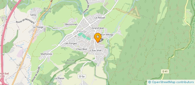 localisation de l'entreprise AMIS DE LA SANTE DE HAUTE -SAVOIE  ABSTINENTS DU CHABLAIS à ANNECY