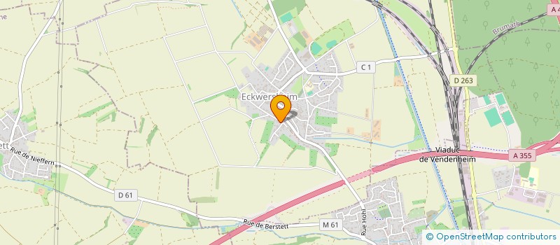 localisation de l'entreprise AMIS DE LA VAPEUR D ECKWERSHEIM  ECKWERSHEIM