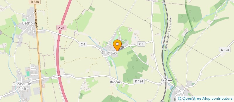 localisation de l'entreprise AMIS DE LIVET EN SAOSNOIS  LIVET-EN-SAOSNOIS