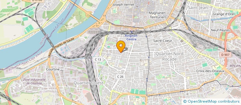 localisation de l'entreprise AMIS DE POURSUITE  AVIGNON