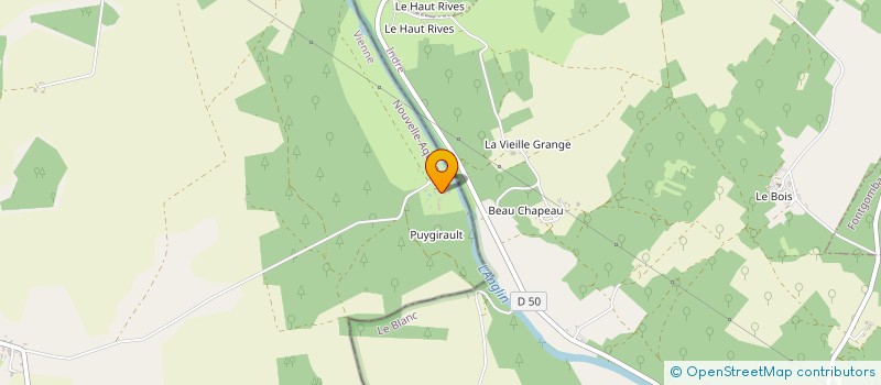 localisation de l'entreprise AMIS DE PUYGIRAUD  SAINT-PIERRE-DE-MAILLE