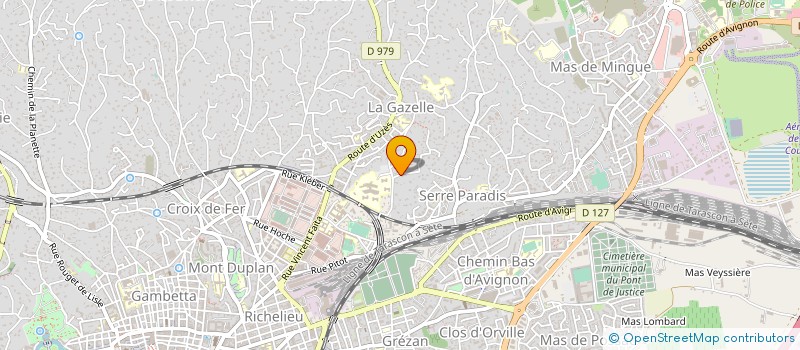 localisation de l'entreprise AMIS DE SERRE CAVALIER  NIMES