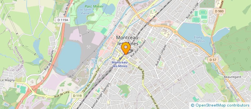 localisation de l'entreprise AMIS DES BALKANS à MONTCEAU-LES-MINES