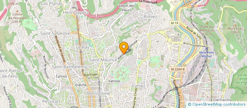 localisation de l'entreprise AMIS DES ENFANTS DES ORCHESTRES ET DES ENSEMBLES  NICE