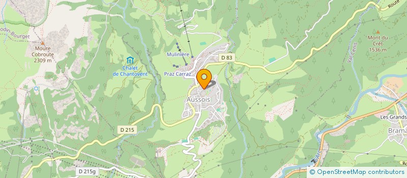 localisation de l'entreprise AMIS DES GUIDES DE MEAUX  AUSSOIS