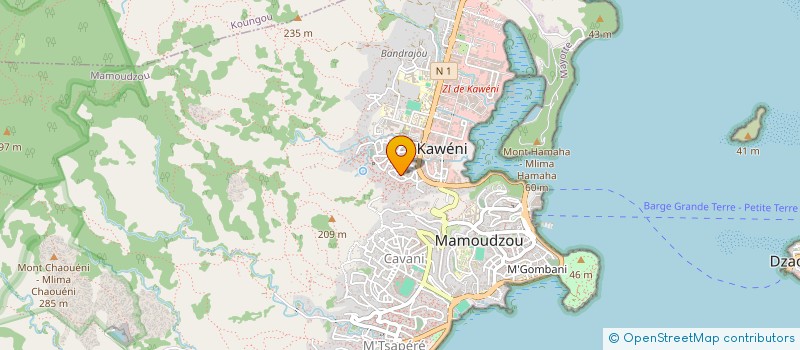 localisation de l'entreprise AMIS DES ILES à MAMOUDZOU