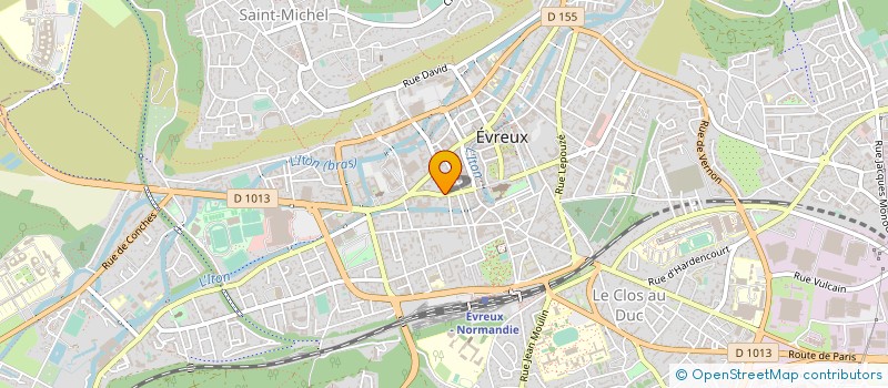 localisation de l'entreprise AMIS DES MONUMENTS SITES EURE à EVREUX