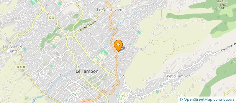 localisation de l'entreprise AMIS DES OISEAUX DU SUD  LE TAMPON