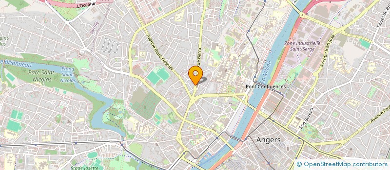 localisation de l'entreprise AMIS DES ORGUES DE LA DOUTRE  ANGERS