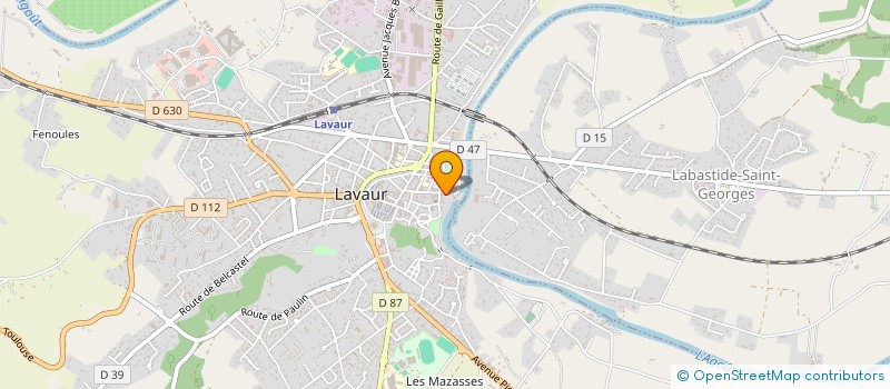 localisation de l'entreprise AMIS DES ORGUES DE LAVAUR à LAVAUR