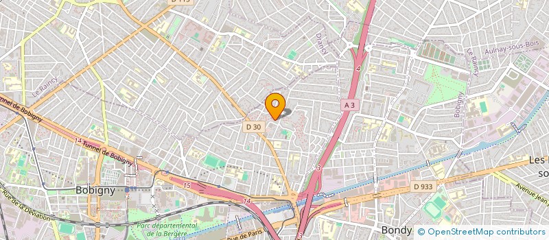 localisation de l'entreprise AMIS DES OUBLIES ET DE LA SOLIDARITE à BOBIGNY