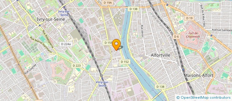 localisation de l'entreprise AMIS DU BRESIL à VITRY-SUR-SEINE