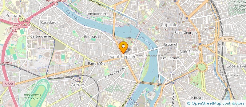 localisation de l'entreprise AMIS DU CENTRE DE L'AFFICHE DE TOULOUSE à TOULOUSE