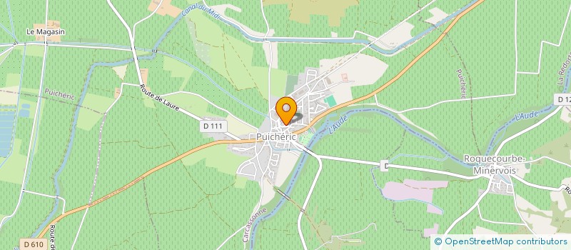 localisation de l'entreprise AMIS DU CHATEAU DE PUICHERIC  PUICHERIC