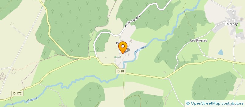 localisation de l'entreprise AMIS DU CHATEAU DES ECURIES ET DU PARC DE PRYE à LA FERMETE