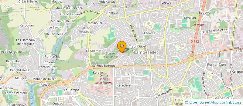localisation de l'entreprise AMIS DU DOYEN MONANGE à BREST
