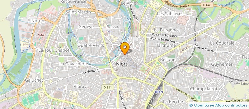 localisation de l'entreprise AMIS DU MARAIS NIORTAIS à NIORT