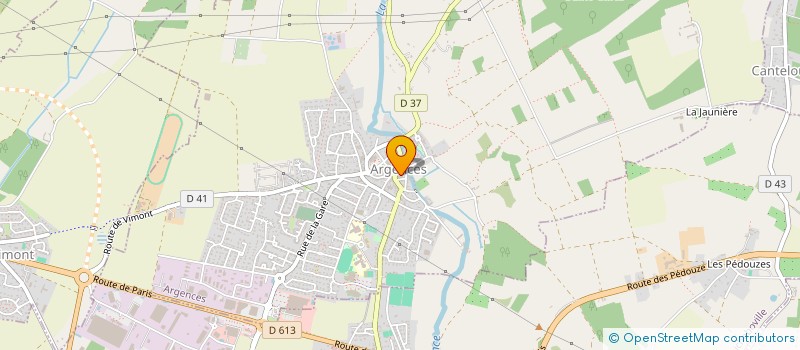 localisation de l'entreprise AMIS DU MOULIN DE LA PORTE A ARGENCES  ARGENCES