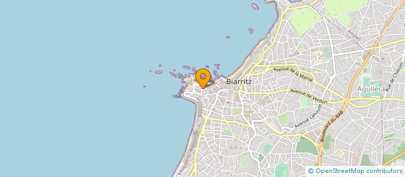 localisation de l'entreprise AMIS DU MUSEE DE LA MER  BIARRITZ