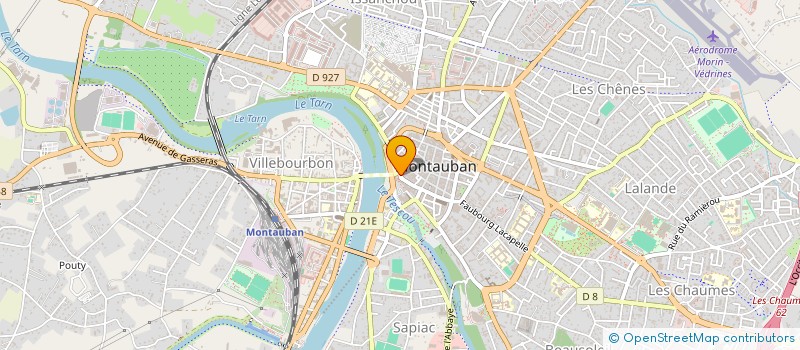 localisation de l'entreprise AMIS DU MUSEE INGRES à MONTAUBAN