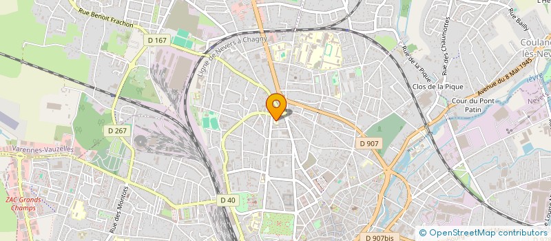localisation de l'entreprise AMIS DU MUSEE NIVERNAIS DE L EDUCATION à NEVERS