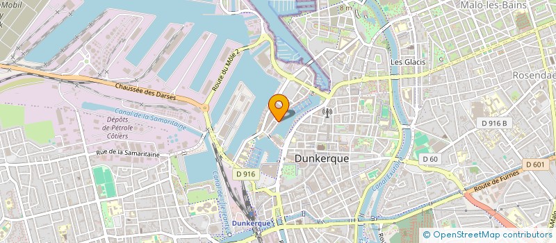 localisation de l'entreprise AMIS DU MUSEE PORTUAIRE DE DUNKERQUE à DUNKERQUE