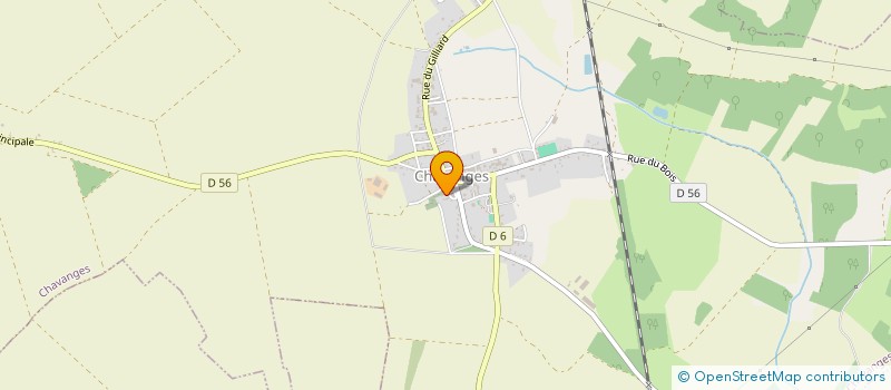 localisation de l'entreprise AMIS DU PATRIMOINE DU CHAVANGEOIS ET DE SES ALENTOURS  CHAVANGES