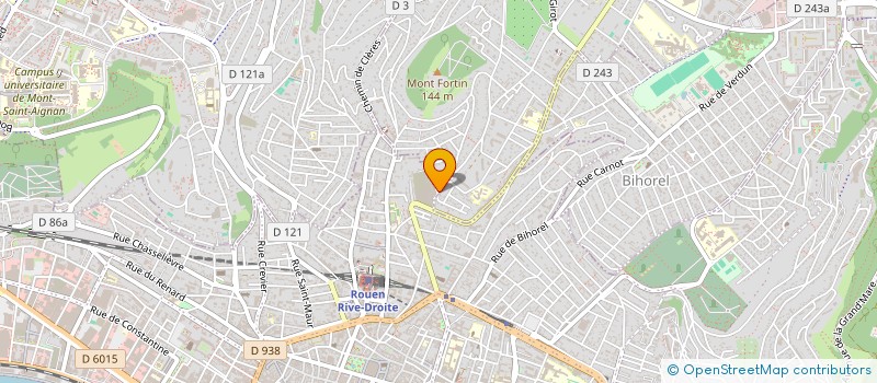 localisation de l'entreprise AMIS DU PEUPLE SUMMORUM PONTIFICUM  ROUEN