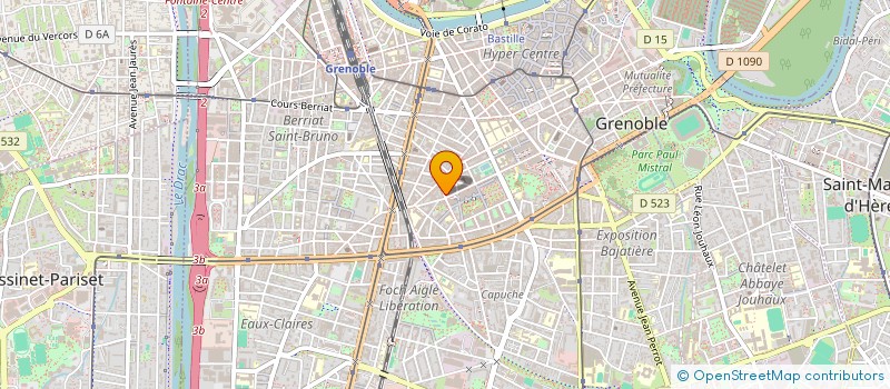 localisation de l'entreprise AMIS DU SCOUTISME EUROPEEN DE GRENOBLE à GRENOBLE