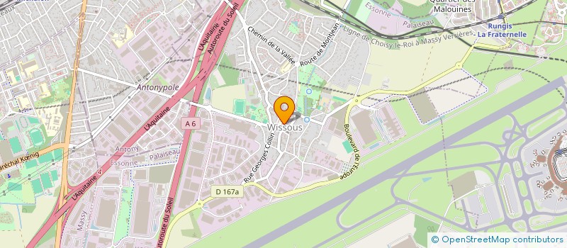 localisation de l'entreprise AMIS DU TEMPS LIBRE (ASSOCIATION) à WISSOUS