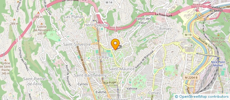 localisation de l'entreprise AMIS DU VIGNOBLE DE BELLET, TERRE D'EXCELLENCE DE NICE à NICE