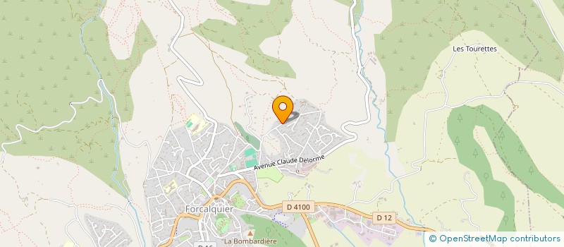 localisation de l'entreprise AMIS ET AMI.E.S DES AMALIAS  FORCALQUIER