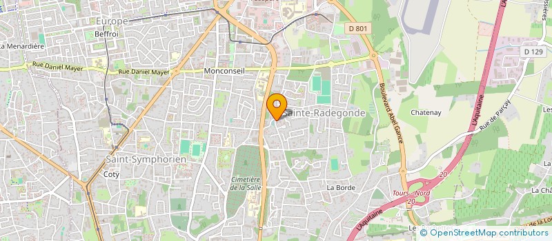 localisation de l'entreprise AMIS FSH à TOURS