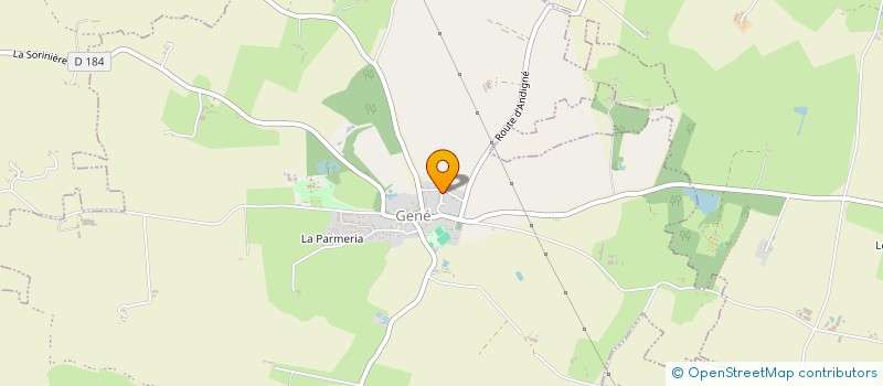 localisation de l'entreprise AMIS IMMOBILIER  LONGUENEE-EN-ANJOU