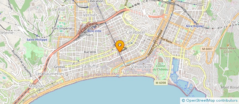localisation de l'entreprise AMIS INFORMATIQUE à NICE