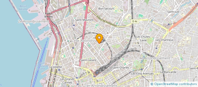 localisation de l'entreprise AMIS INSTRUCTION LAIQUE BELLE MAI à MARSEILLE
