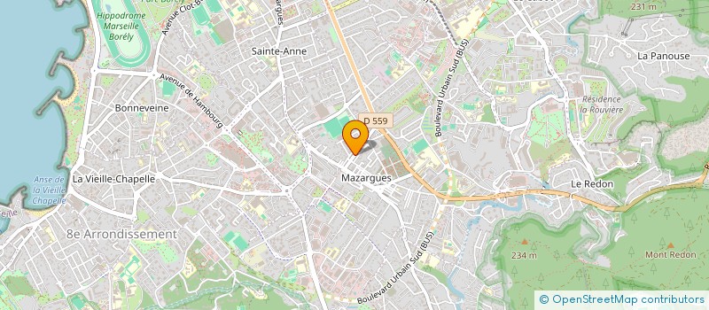 localisation de l'entreprise AMIS INSTRUCTION LAIQUE MAZARGUES à MARSEILLE