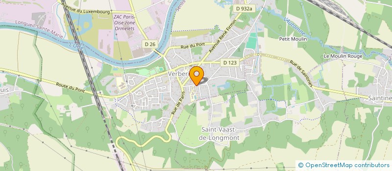 localisation de l'entreprise AMIS MAISON DE RETRAITE ST CORNEIL ASS à VERBERIE