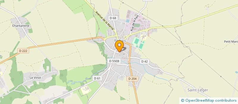 localisation de l'entreprise AMIS MAQUETTISTES DE REBAIS SEINE ET MARNE  REBAIS