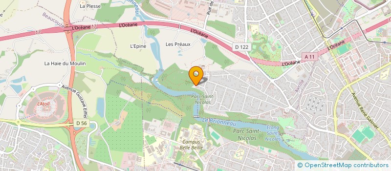 localisation de l'entreprise AMIS MONIALES DOMINICAINES D'AVRILLE  AVRILLE