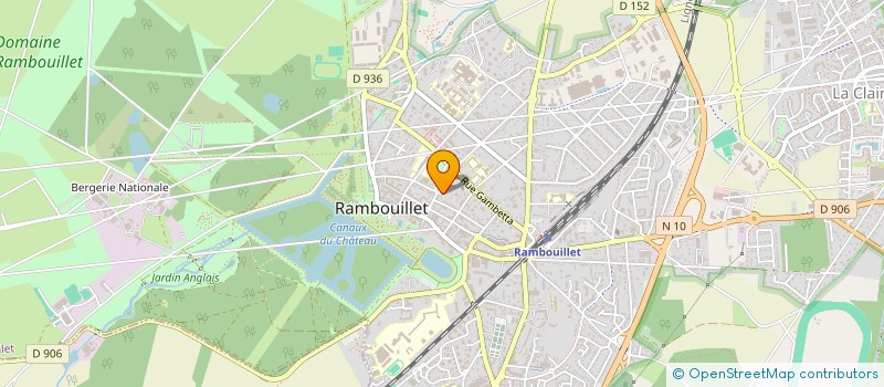 localisation de l'entreprise AMIS MUSEE RAMBOLITRAIN à RAMBOUILLET