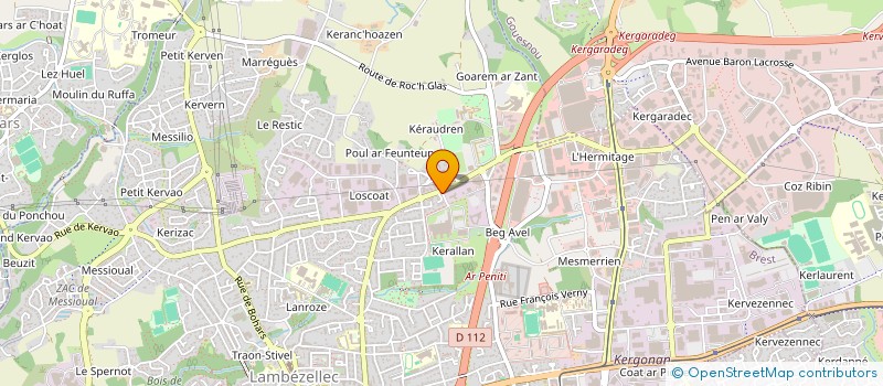 localisation de l'entreprise AMIS MUSEE TECHNIQUES MATERIELS INCENDIE à BREST