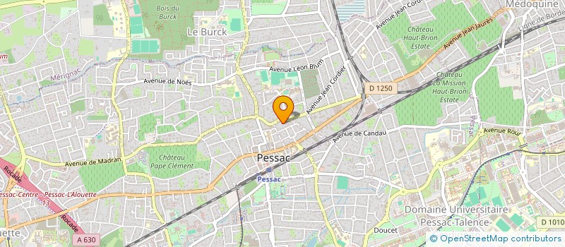 localisation de l'entreprise AMIS OISILLONS TOMBES DU NID  PESSAC