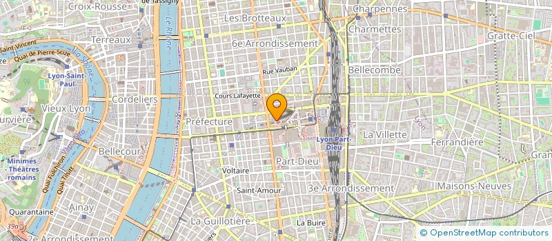 localisation de l'entreprise AMIS ORCHESTRE DE CHAMBRE  LYON