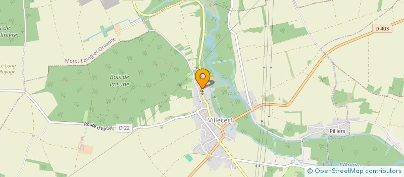 localisation de l'entreprise AMIS ORGUE NOTRE DAME MORET  MORET-LOING-ET-ORVANNE