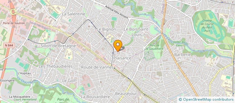 localisation de l'entreprise AMIS PARFAITS à ORVAULT